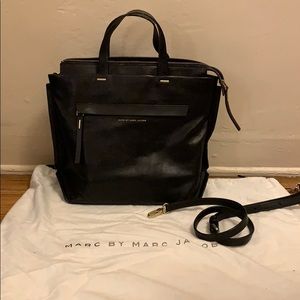 Marc by Marc Jacobs Black leather tote